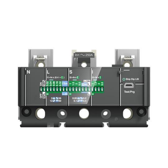 ABB - Ekip Dip LIG IN=63A XT4 3P - Protezione elettrica affidabile per impianti industriali e commerciali.