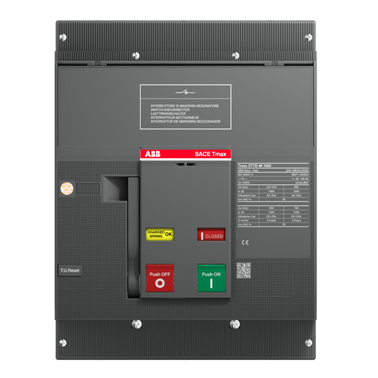 ABB - XT7D M 1250 3p F FXT7D M 1250 3P F F 1SDA101913R1