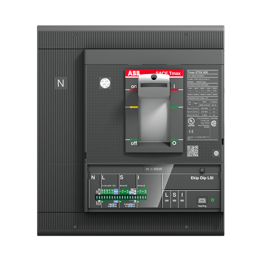 ABB - XT5N 400 EKIP DIP LSIG 250 4P FF UL/CSA.