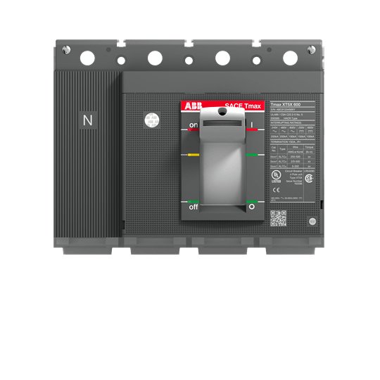 ABB - XT5L 600 breaking part 4P F UL/CSA.