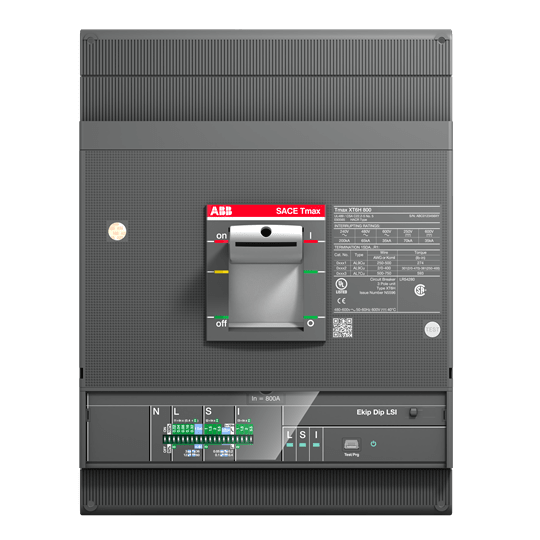 ABB - XT6S 800 Ekip Dip LS/I 800 3p FF UL/CSA. 1SDA102847R1
