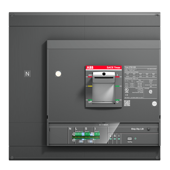 ABB - xt6h 800 ekip dip lig in800 4p ff ul/csa