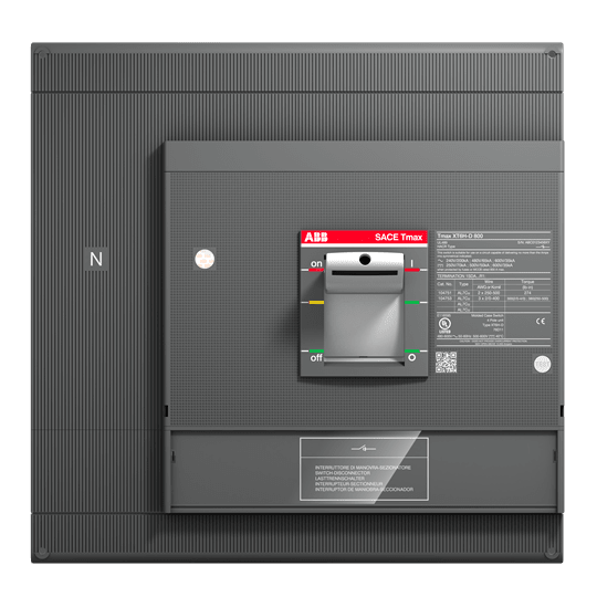 ABB - XT6S-D 800 MCS 4p F F UL/CSA - Descrizione: XT6S-D 800 MCS 4P F F UL/CSA - Specifiche: affidabile e conforme agli standard di sicurezza.