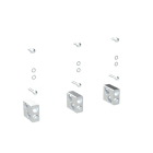 ABB - Kit FC CuAl 2x120-240mm2 XT6 3pcs - Cavo flessibile in alluminio e rame, sezione da 120 a 240mm2, 3 pezzi.