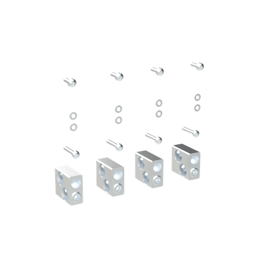ABB - Kit FC CuAl 2x120-240mm2 XT6 4pcs - KIT FC CuAl 2x120-240mm2 XT6 4pcs.