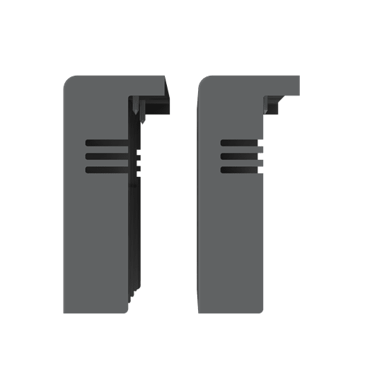 ABB - LTC XT5 4p copriterminali bassi 2pcs TERMINAL COVERS LOW 1SDA105019R1