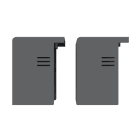 ABB - HIGH TERMINAL-COVERS THREE-POLE XT5