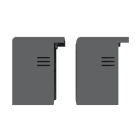 ABB - HIGH TERMINAL-COVERS THREE-POLE XT5 1SDA105025R1