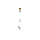 ABB - KLC-A Key lock aperto BL.CHIAVE STI XT5-XT6.