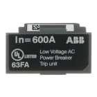 ABB - Rating Plug 600 E1.2..E6.2 UL Black.
