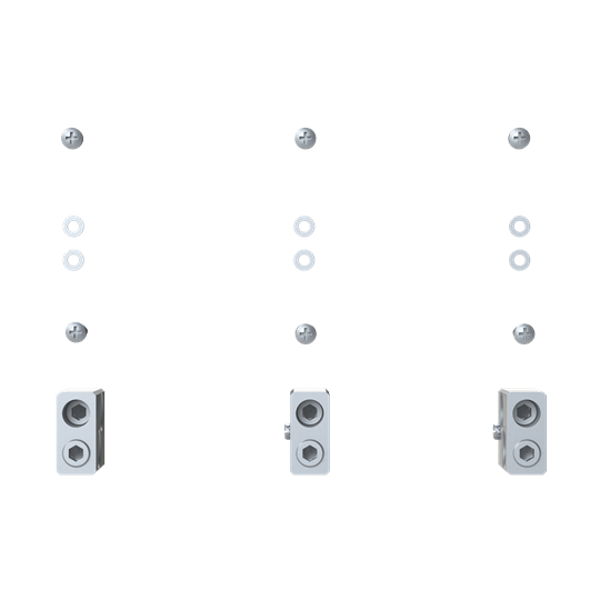ABB - Kit FCCUAL 2x500kcmilXT6 3pcsUL/CSA AuxV.