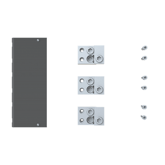 ABB - Kit FCCUAL 3x400kcmilXT6 3pcs UL/CSA AuxV
