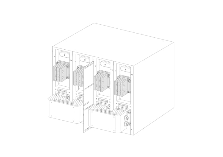 ABB - Kit Jump E4.2 3200-4000IEC -B- 2psUS Installazione Conforme