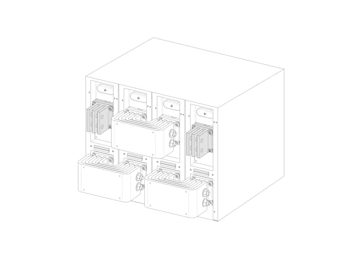 ABB - Kit Jump E4.2 3200-4000IEC -D- 4PSUS INST CONFI.
