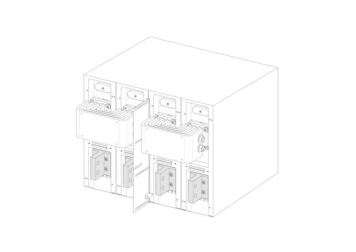 ABB - Kit Jump E4.2 1600-2000 UL -A- 2psLS INST CONFI