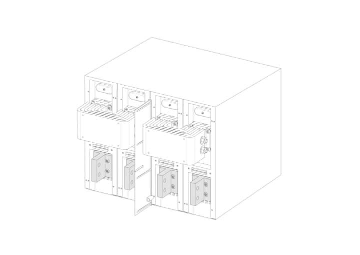 ABB - Kit Jump E4.2 1600-2000 UL -A- 2psLS INST CONFI