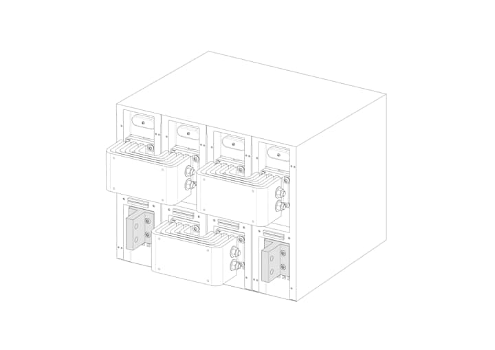 ABB - Kit Jump E4.2 1600-2000 UL -C- 4psLS INST CONFI