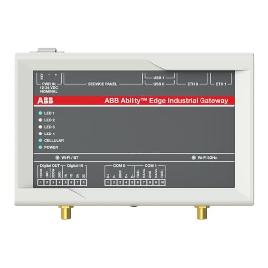 ABB - ABB Ability Edge Industrial gateway offre soluzioni avanzate per l'automazione industriale. Con ABB ABILITY EDGE INDUSTRIAL GATEWAY puoi migliorare l'efficienza e la produttività del tuo impianto.