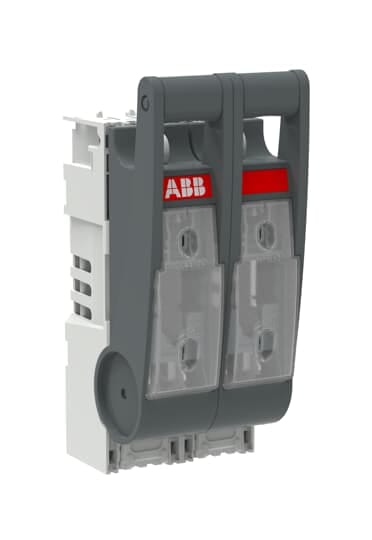 ABB - XLP00-2P-4BC Portafusibile sezionatore NH00 a 2 poli.