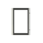 ABB - Porta trasparente taglia 3 per quadro IP66, ideale per ambienti esterni e interni. 1SL0243A00