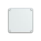 ABB - Scatola St. IP55 Smooth Low Lid 100x100x80 1/4 TS IP65 HF 650?C 1/4 Giro 100