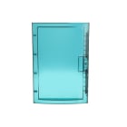 ABB - Porta trasparente per 36 moduli, 3 file, dimensioni 40.000 mm x 312.000 mm x 456.000 mm, MISTRAL65. 1SL1911A00