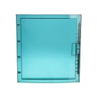ABB - Accessori per armadiatura con porta trasparente, 54 moduli, 3 file, dimensioni 36.000 mm x 291.000 mm x 423.000 mm, modello MISTRAL65.