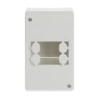 ABB - Calotte da parete IP40 4M R9016 per montaggio a parete.