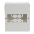 ABB - Calotte da parete IP40 6M R9016 Wall-Mounting Cover.