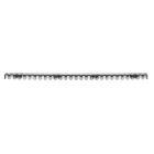 ABB - Cable fastening rail for serie MISTRAL41 PETTINE FERMACAVI MISTRAL41F.