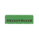 ABB - Morsetto vite verde 6x10+5x16mmq Terminal block PE 5x16mm²+6x6mm².