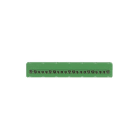 ABB - Morsetto vite verde 12x10mm² e 9x16mm², terminal block PE per connessioni elettriche sicure.