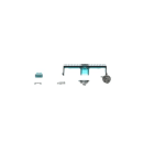 ABB - Serratura con chiave Mistral41W blu petr Lockset Blue