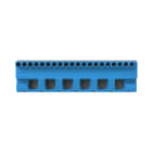 ABB - Morsetto rapido blu 6x25 e 20x4mmq per collegamenti senza viti.