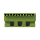 ABB - Morsetto rapido verde 3x25mm² + 11x4mm² PE senza viti, 63A.