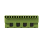 ABB - Morsetto rapido verde 4x25mm² + 14x4mm², 63A, PE 14x1,5-4mm². 1SPE007715F9715