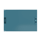 ABB - Door trasparente blue 36/72M (2 rows) MISTRAL41W PORTA trasparente 36M/72M MISTRAL41W.