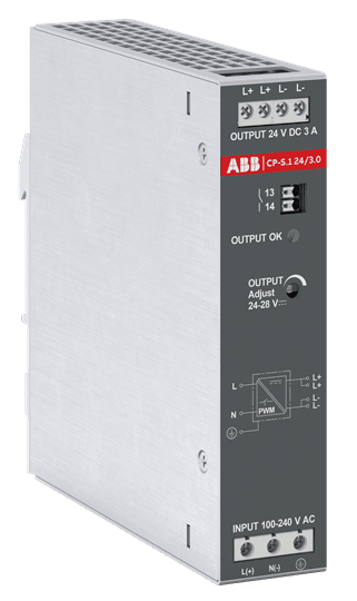 ABB - CP-S.1 24/3.0 power supply - efficient and reliable power source for your devices. 1SVR320361R1000