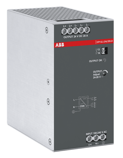 ABB - CP-S.1 24/20.0 power supply - efficient and reliable power source for your devices. 1SVR320761R1000