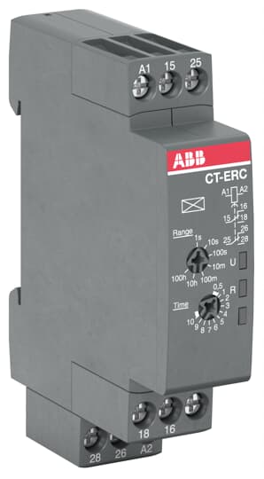 ABB - CT-ERC.22 Time relay TIMER, ON-delay.