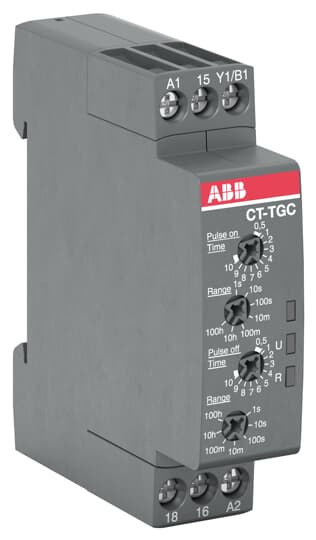 ABB - CT-TGC.12 Time relay TIMER, Pulse generator.