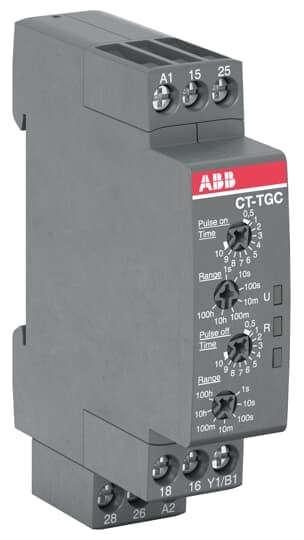 ABB - CT-TGC.22 Time relay TIMER, Pulse generator.
