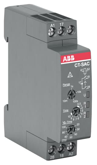 ABB - CT-SAC.22 Time relay and TIMER for Star-delta circuits. 1SVR508210R0100