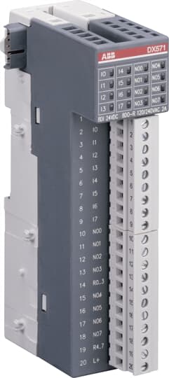 ABB - BCM/S16.1.3.1 BAC Module 8 Digital Inputs/Outputs 24V Relay MOD. 8DI 24V+8DO RELAY.