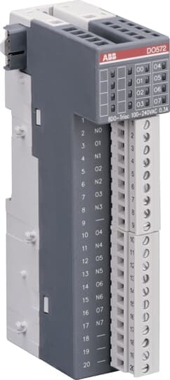 ABB - BCM/S8.0.2.1 BAC Module 8 Digital Outputs 230V 0.3A MOD. BAC 8DO 230V 0.3A