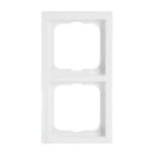 ABB - 1722-884K Cover Frame 2-gang Corn Future Lin Dopp Bianco O