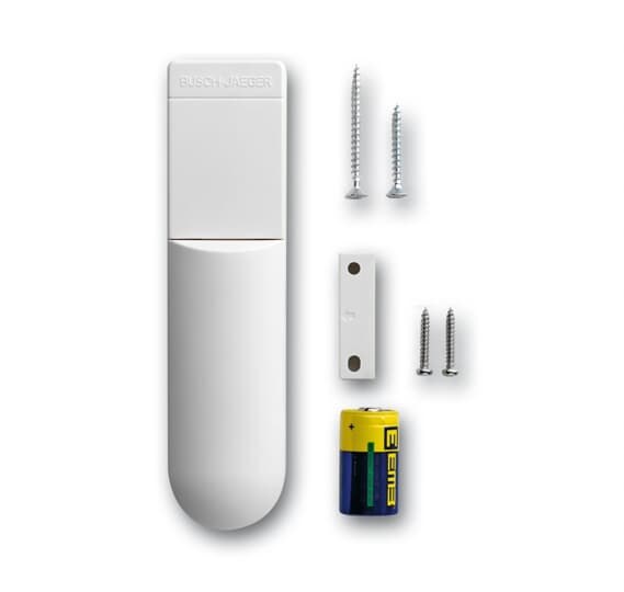 ABB - BI-S-1-64-WL Windowcontact Magnet Sensore Universale, Bianco.