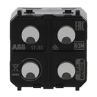 ABB - WL-Sensor Unit 2gang, 44 ZENIT F@H 4 PULS.WIR SU-F-2.0.PB.1-WL