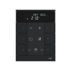 ABB - SBC-F-6.0.1-885 RTC IAQ, 6gang, blackmatt TENTON 6 PULS. NERO OPACO.