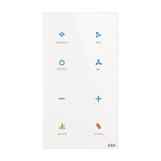 ABB - TBR/U4.7.1-CG Control element 4g. w. RTC TERMOSTATO TOUCH+4CAN VERT.